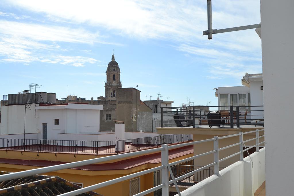 Ático con terraza y vistas Apartamento Málaga Exterior foto